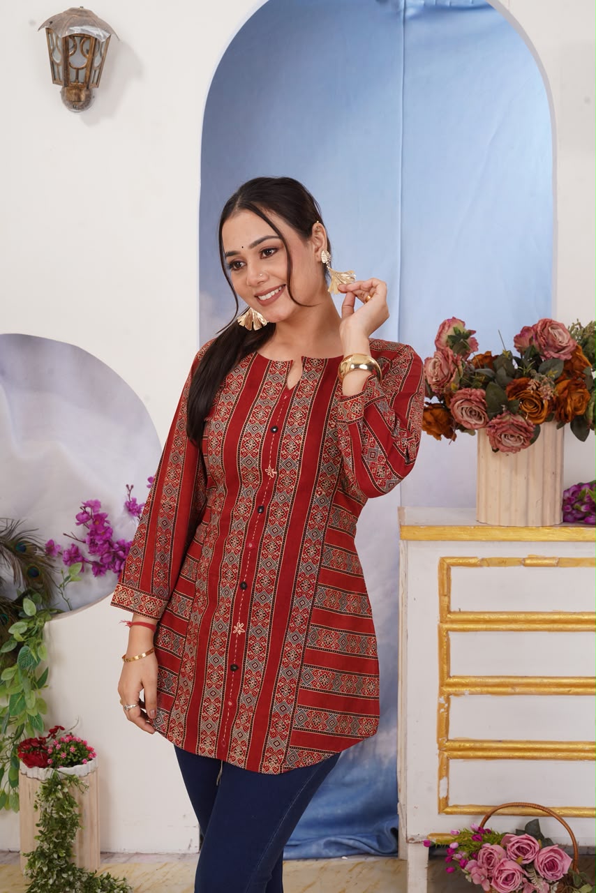 Premium Casual Tunic Tops - Style WhatsApp Image 2026-07-27 at 3.11.10 PM